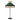 Sobremesa Alto Fabrizio 1xe27 Natural/verde Botella 61x30x30 Cm