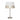 Sobremesa Dalia 1xe14 Blanco/oro 44x25x25 Cm