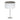 Sobremesa Tatiana 1xe27 Niquel/blanco-mad.Gris 63x30x30 Cm