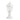 Sobremuro Exterior Albahaca 1xe27 Blanco Ip44 Policarbonato 41.5x16.5d