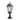 Sobremuro Exterior Aluminio Regulus 1xe27 Neg/oro 56x23x23 Cm Ip44