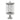 Sobremuro Grand. Exterior Garden 1xe27 Plata47x16.5d