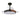 Ventilador LED aspas retráctiles Taoro Mini Negro 46W 5520 Lm CCT