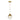 Lámpara colgante Elstead Lighting (TIBER-P-AMBER) Tiber acero, cristal E27