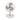 Ventilador Inalambrico Sobremesa Pacheco Blanco/gris 5w 3vel Recargable C/luz. Alim.usb. Orientable 3aspas 29x19x16cm