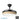 Ventilador Dc Moda 72w Negro/cañizo Claro 108d 3apas 7200lm 3000k.4000k.6000k Remoto+memoria+temporizador